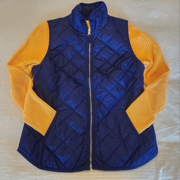 Old Navy quilted blue vest - Picture 3 of 9